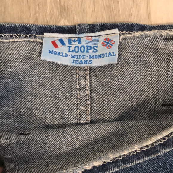 80s style denim skirt - Picture 4 of 4